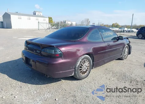 2002 Pontiac Grand Prix Gt from USA, damaged, VIN 1G2WP12K72F223697